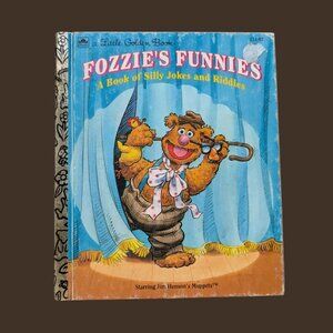 Fozzie’s Funnies – A Book of Silly Jokes & Riddles (Little Golden Book)